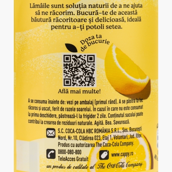 Băutură necarbogazoasă Happy lămâie 0.4l