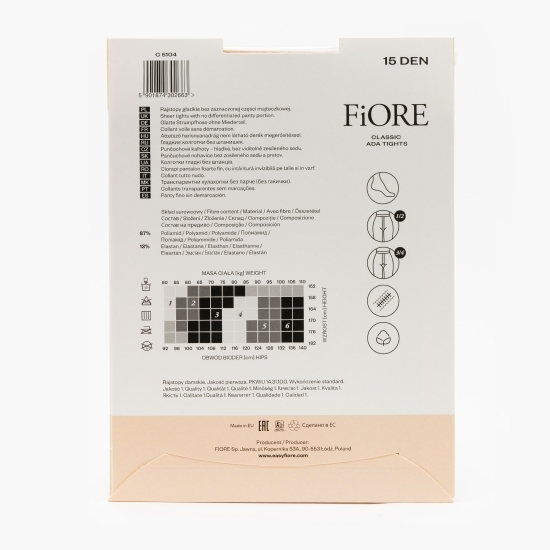 Ciorap Ada 15den Nude no. 2