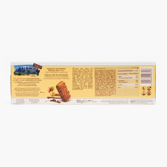 Napolitane cu cremă de alune și glazură de ciocolată Patisserie creme noisette 100g