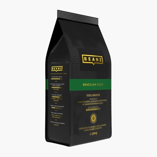 Brazilian Gold 500g, cafea boabe prăjită 