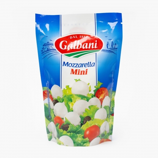 Mini mozzarella cu pastă moale în saramură 150g