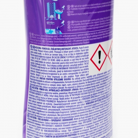 Înălbitor și detergent gel pentru baie, Floral 0.75l