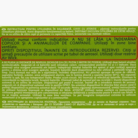 Odorizant automat de cameră Freshmatic Frezie & Iasomie, 250ml