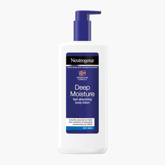 Loțiune de corp intens hidratantă cu absorbție rapidă Deep Moisture 400ml