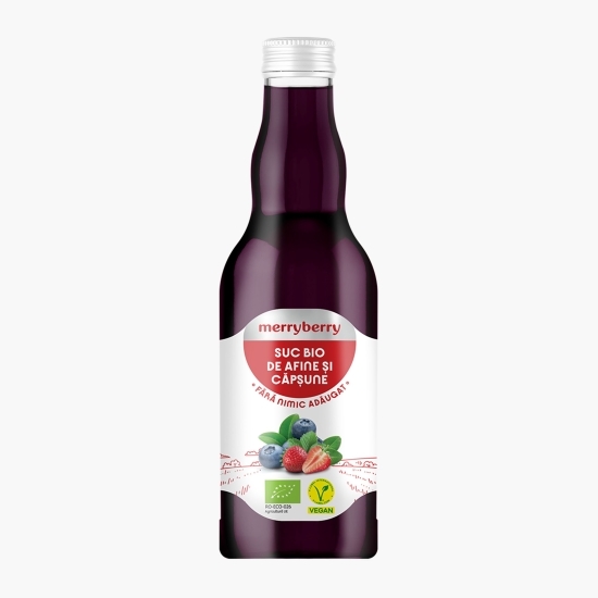 Suc eco de afine și căpșune 0.2l