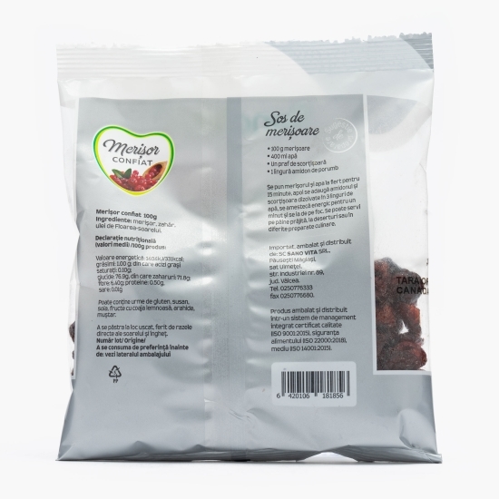 Merișoare confiate 100g