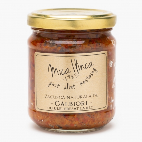 Zacuscă naturală de gălbiori 200g