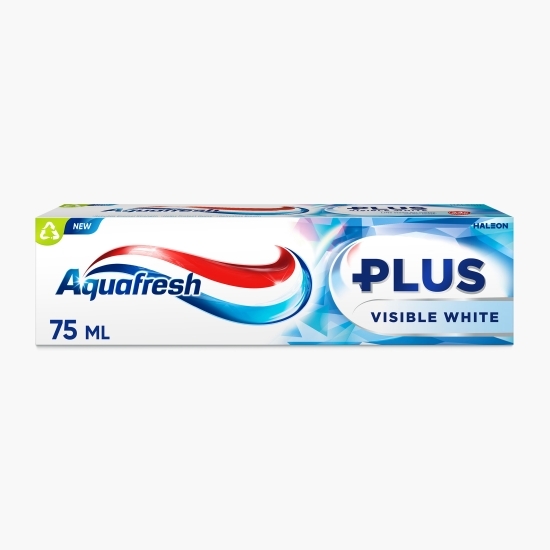 Pastă de dinți pentru albire Plus Visible White 75ml