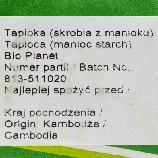 Amidon de tapioca eco 400g