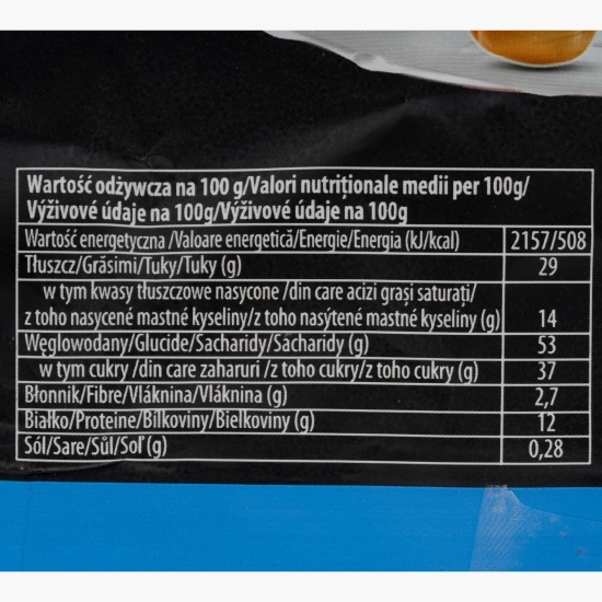 Baton cu arahide și glazură de ciocolată cu lapte 45g