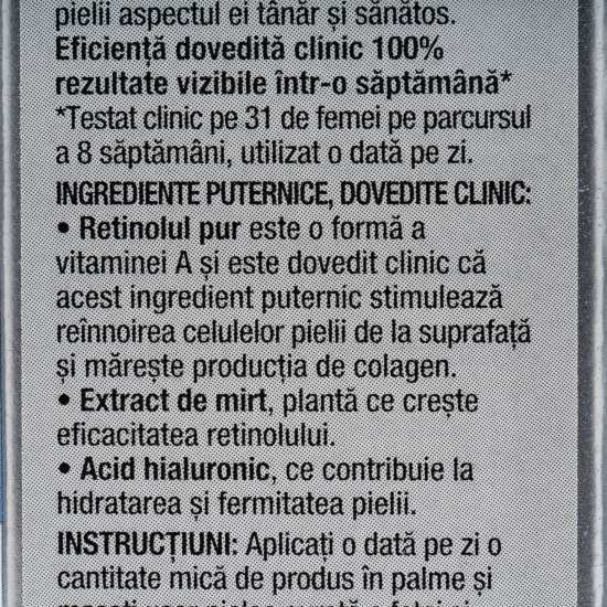 Ser pentru față anti-îmbătrânire Retinol Boost 30ml