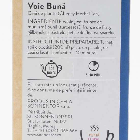 Ceai de plante eco „Voie bună” 18 plicuri