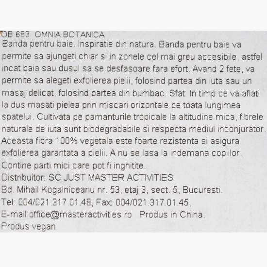  Bandă pentru baie Omnia Botanica 