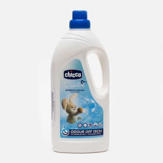 Detergent de rufe lichid hipoalergenic pentru haine, 0 luni+, 27 spălări, 1.5l