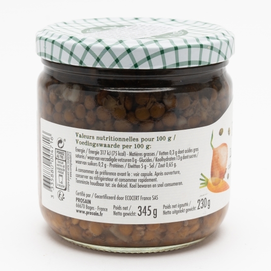 Linte verde eco la borcan 345g