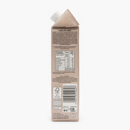 Lapte de capră 3.7% grăsime 1l