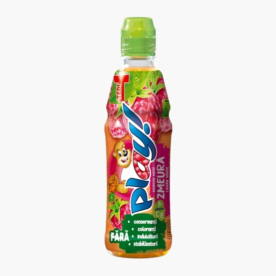 Băutură necarbonatată morcovi, mere, lămâie verde şi zmeură 0.4l