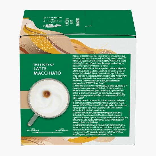 Latte Macchiato, 6 băuturi, 129g, capsule cafea