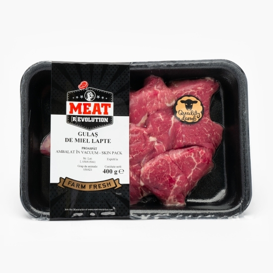 Carne de miel de lapte pentru gulaș 400g