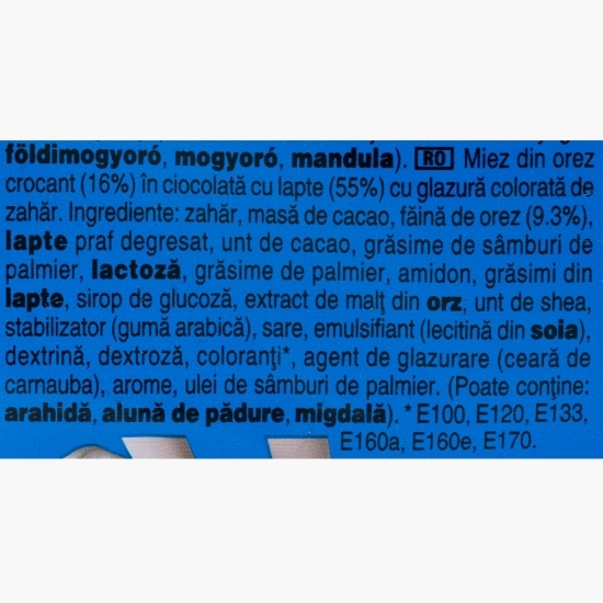 M&M's - Bomboane cu miez din orez crocant în ciocolată cu lapte, Crispy 36g