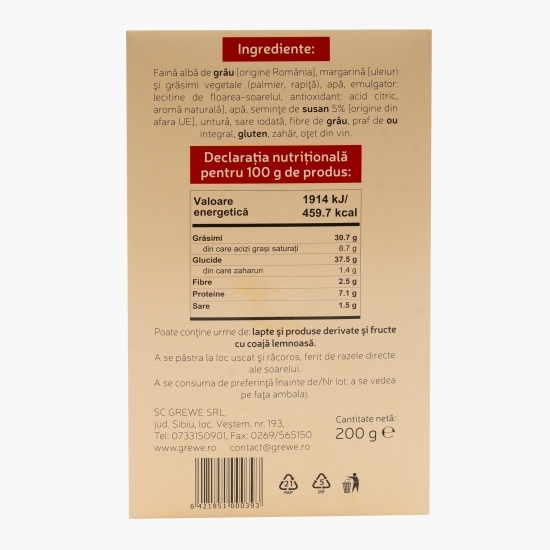Spirale cu susan 200g