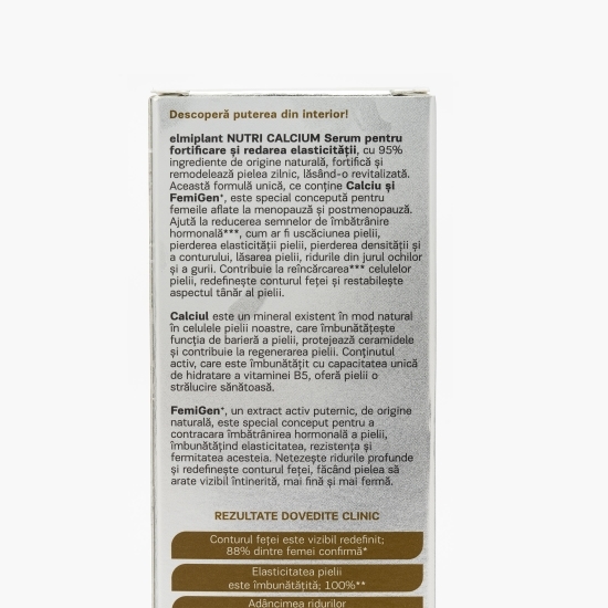 Serum fortifiere și fermitate pentru față, Nutricalcium, 30ml 