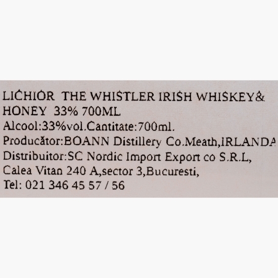 Lichior Irish Whiskey & Honey 33% 0.7l + cutie