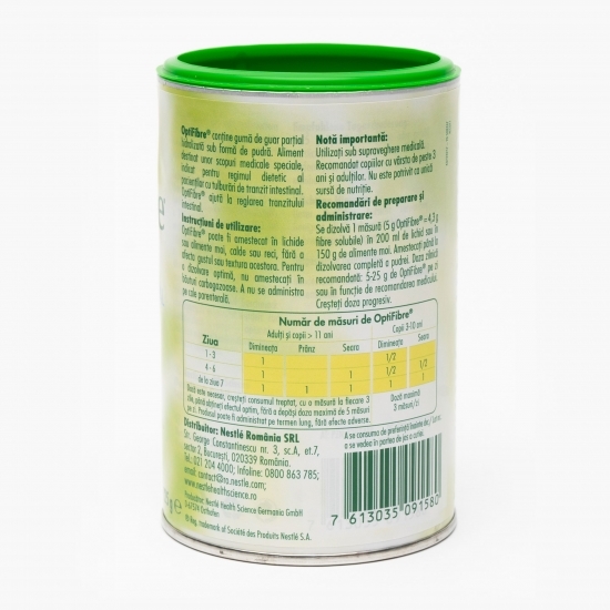Optifibre pentru reglarea tranzitului intestinal 125g