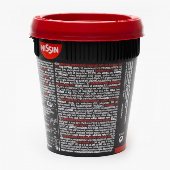 Tăiței instant din grâu cu sos de condimente chili 92g