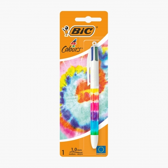 Pix 4 Colours Decors, cu model Tie Dye, cu vârf mediu de 1.0 mm , 1 bucată