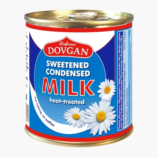 Lapte condensat îndulcit 8% grăsime, 370g