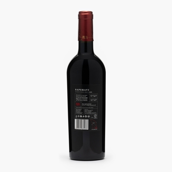 Vin roșu sec Saperavi, 15%, 0.75l