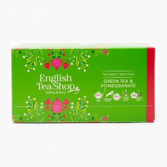  Ceai eco ceai verde și rodie 40g
