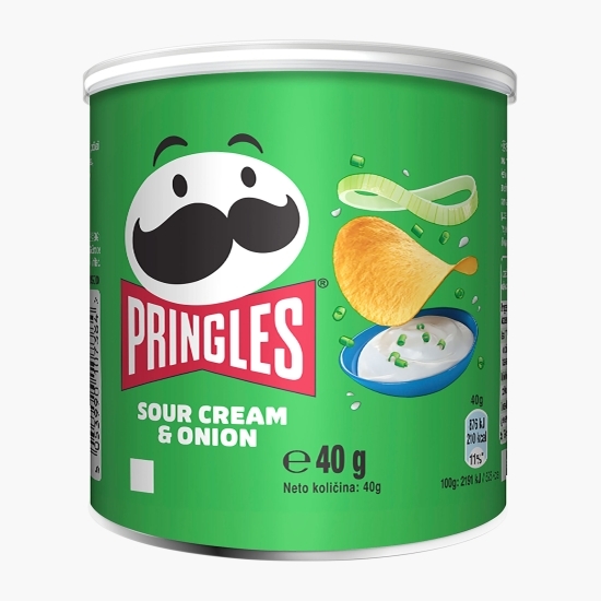 Chipsuri din cartofi cu aromă de smântână și ceapă 40g