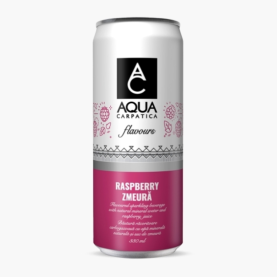 Apă minerală cu aromă de zmeură, flavours 0.33l