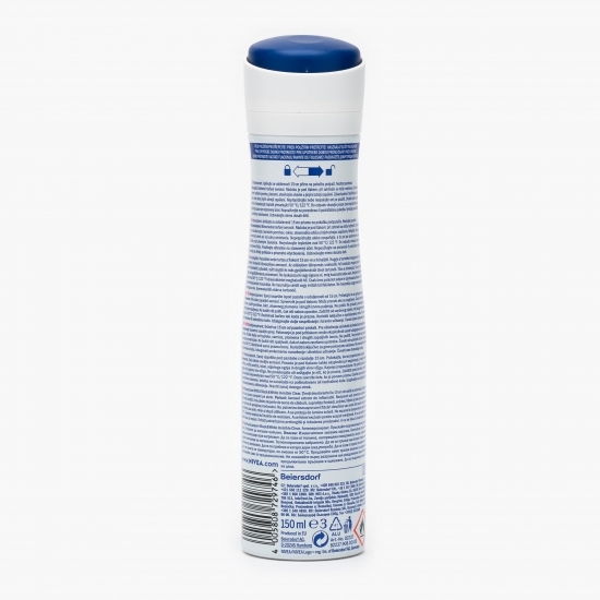Deodorant antiperspirant spray Invisible Black&White Clear 150ml