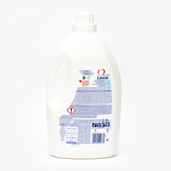 Detergent de rufe lichid pentru haine albe, 32 spălări, 2.9l