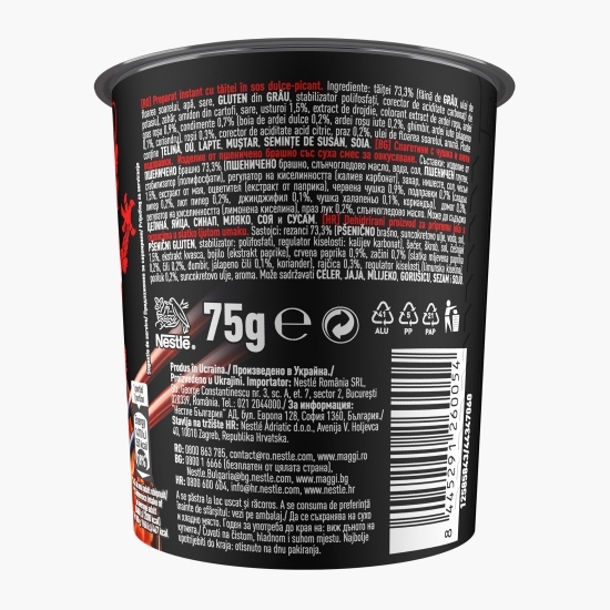 Tăiței instant în sos dulce-picant 75g