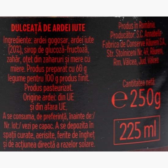 Dulceață de ardei iute 250g