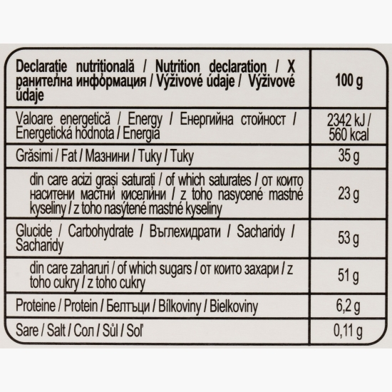 Ciocolată cu lapte și alune caramelizate 80g