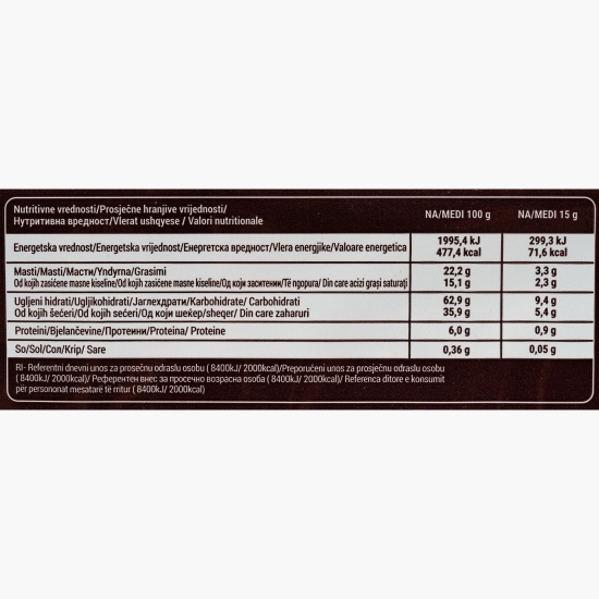 Prăjitură cu bezea și cocos, Chocomelo 120g