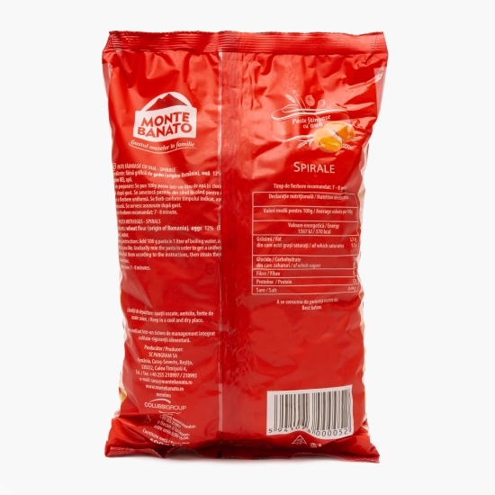 Paste făinoase cu ou - spirale 400g