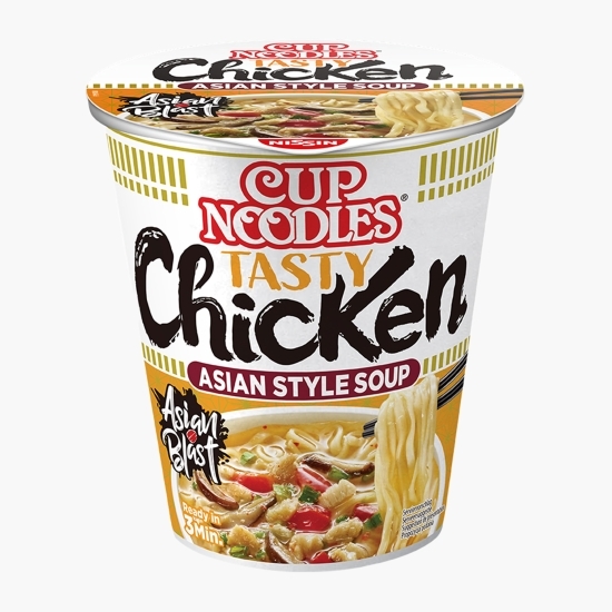 Supă instant noodles cu aromă de pui 63g