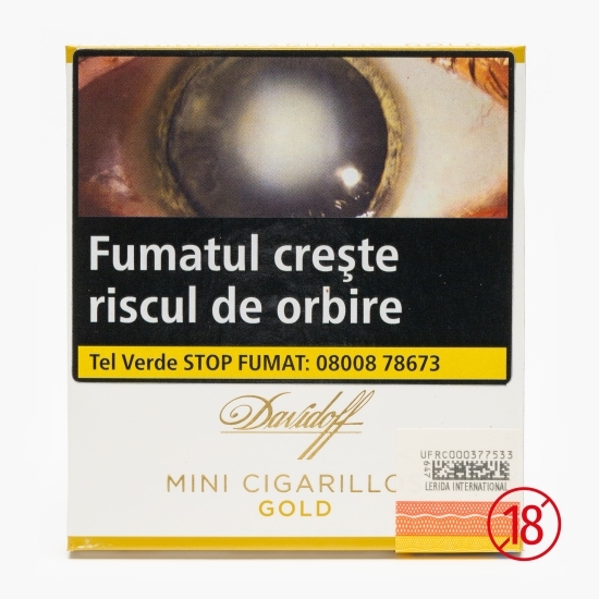Țigări de foi Gold Minicigarillos 10s