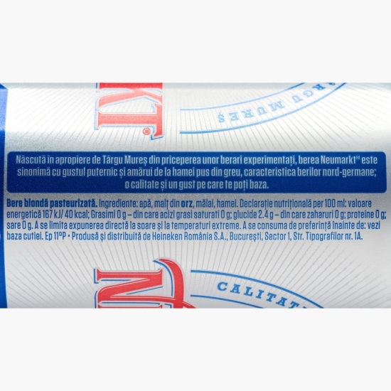 Bere blondă doză 0.5l