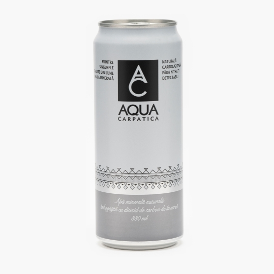 Apă minerală naturală carbogazoasă doză 0.33l