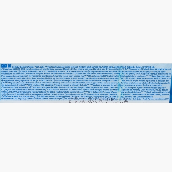 Șervețele umede pentru bebeluși, Pure 3x56 buc