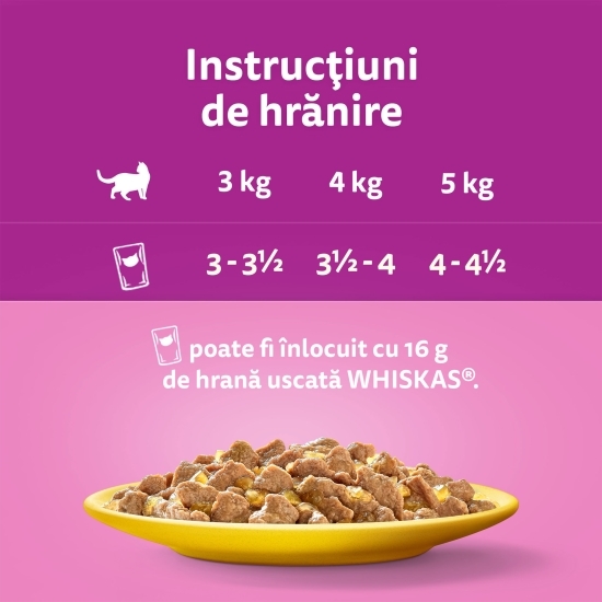  Hrană umedă pentru pisici adulte, 12x85g, carne de pasăre în aspic