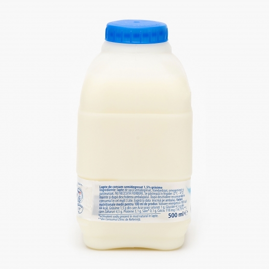 Lapte 1.5% grăsime 0.5l