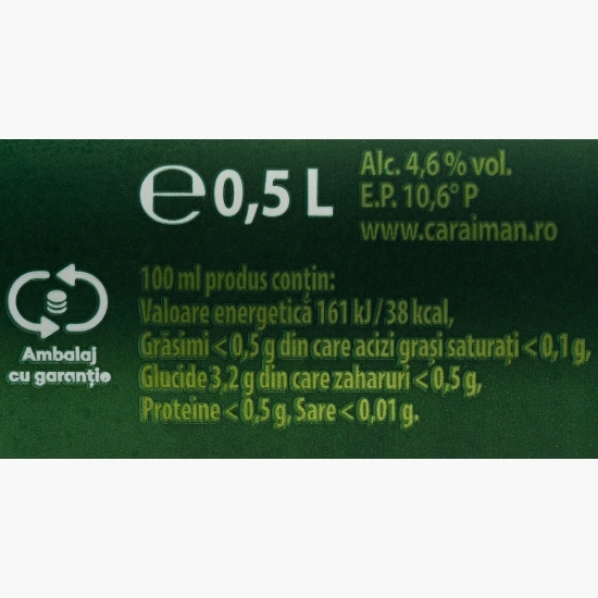 Bere blondă doză 0.5l
